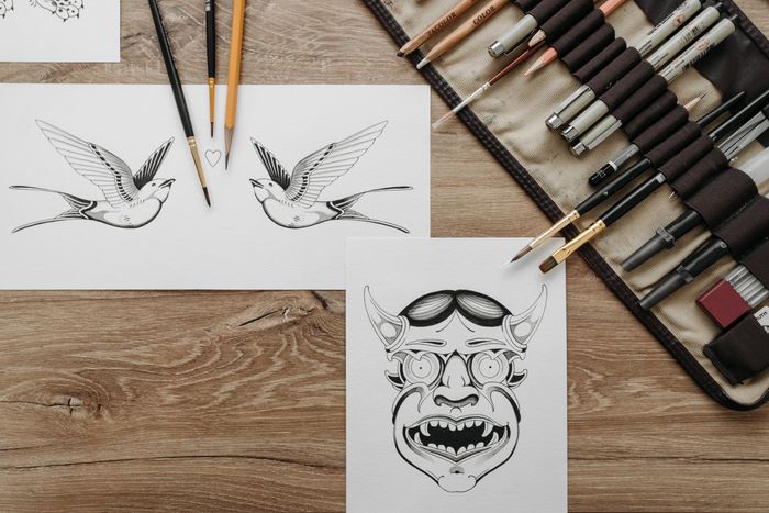 Flash Design: Zwei Schwalben